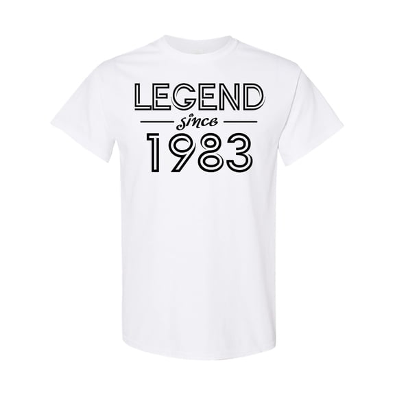 Inktastic Legend Since 1983 Birthday T-Shirt