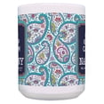 thumbnail image 3 of ThisWear Funny Nanny Mugs Keep Calm Nanny Will Take Care of It 2 Pack 15oz Coffee Mugs Paisley, 3 of 4