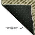 thumbnail image 3 of Addison Rugs Mayfield Washable Transitional Geometric Khaki Rectangle Rug, 5' x 7'6", 3 of 6