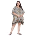 thumbnail image 1 of Oussum Robe Tunique pour Femmes, Manches Courtes 3/4, Caftan pour Dames, Robes Décontractées, 1 of 7