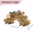 thumbnail image 3 of Hair Claw Clips Women Hair Clip French Style Barrettes Celluloid Leopard Print Accessories Jaw Clips for Thick Hair-2 Pack, 3 of 6