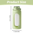 thumbnail image 3 of 1.8L Borosilicate Glass Water Bottle Double Spout Portable Sports Jug With Handle Large Capacity For Outdoor/Camping, 3 of 9