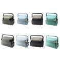 thumbnail image 3 of WDOplteas Caja Aparejos Pesca Accesorio Pesca Ligero Gran Capacidad (L Marrón Negro), 3 of 9
