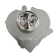 thumbnail image 3 of PinMart's I Care Volunteer Heart and Hand Lapel Pin, 3 of 3