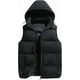 thumbnail image 1 of Chaleco acolchado de invierno para hombre con capucha extraíble para exteriores, 1 of 5