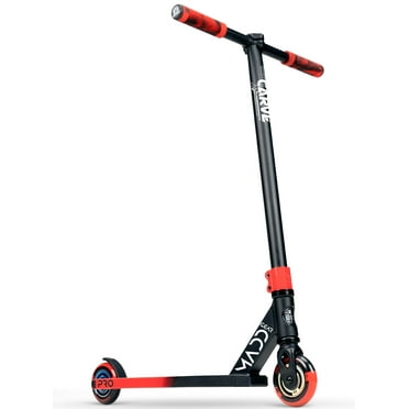 Madd Gear Red Carve Pro Freestyle Stunt Scooter - Strong Lightweight Aluminum Deck for Beginner 6 Years and Up