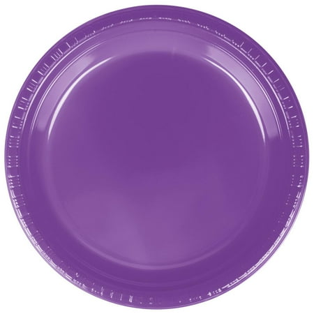 plastic emerald amethyst purple plates duty heavy converting creative pack plate table case dinner premium club poly tissue webstaurantstore