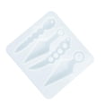 thumbnail image 3 of Diy Defensa Llavero Cuchillo Uv Resina Moldes Silicona Molde Uv Resina Moldes Diy Fabricación De Joyas Minnieouse HA023092-00, 3 of 7