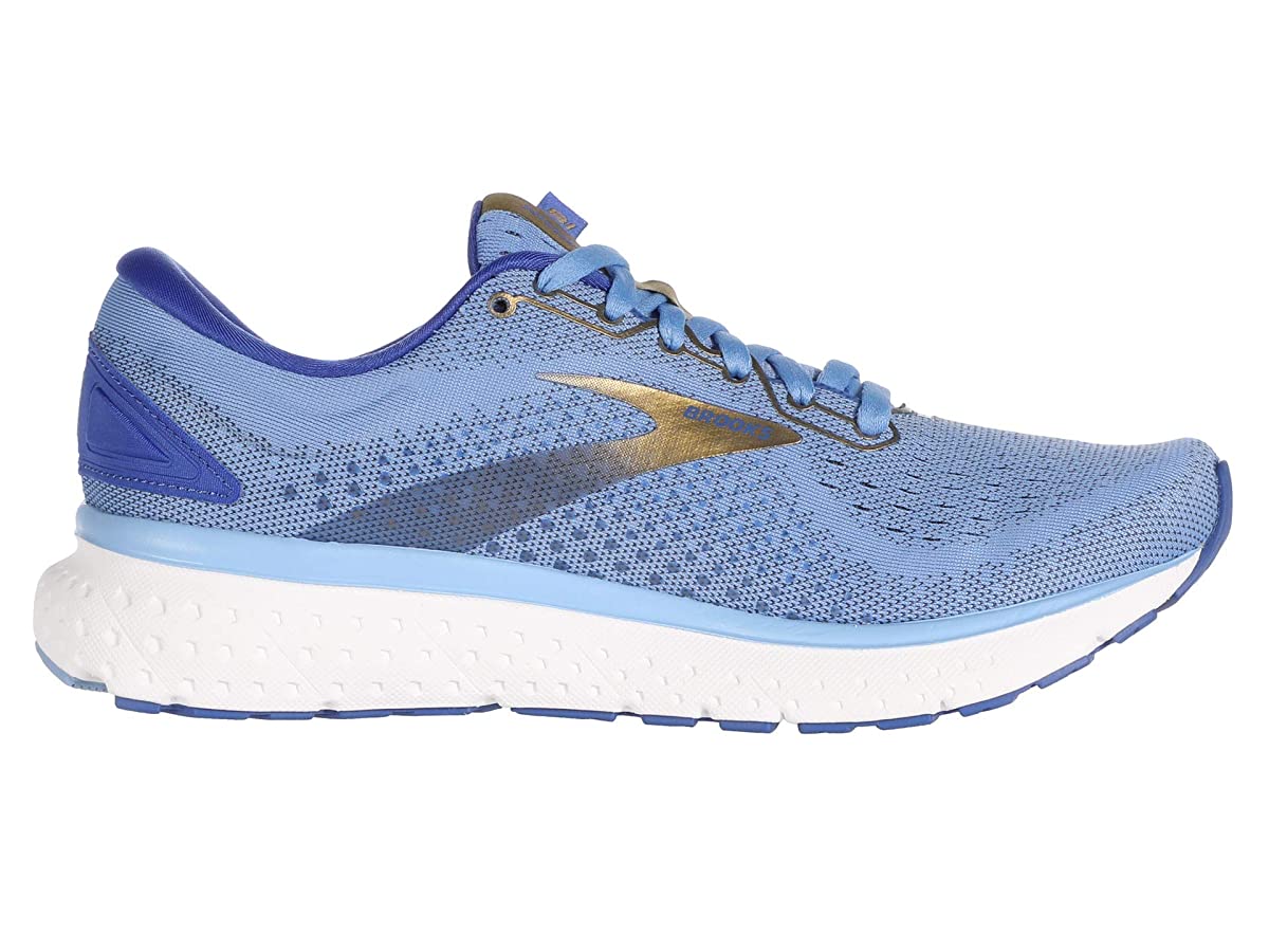 Brooks Glycerin 18 Womens Running Shoe - Cornflower/Blue/Gold - 8 - image 1 of 6