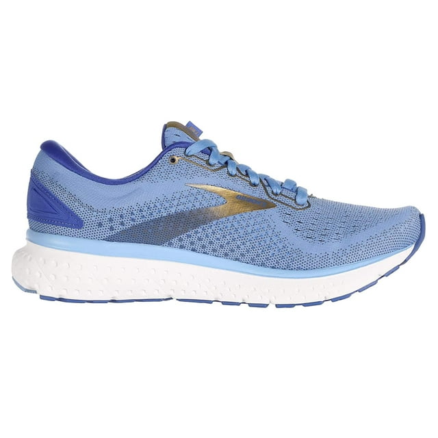 Brooks Glycerin 18 Womens Running Shoe - Cornflower/Blue/Gold - 8