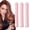 Pink, variant on 3Pcs Velvet Heatless Curls- Jumbo Velvet Hair Curlers | No Heat Hair Rollers for Women, Sleep-In Hair Rollers with Satin Scarf, No Heat Damage Curling Rods for All Hair