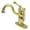 Polished Brass, variant on Kingston Brass KB1403BL Victorian Single-Handle Bathroom Faucet with Pop-Up Drain, Antique Brass