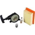 thumbnail image 3 of Recoil Starter with Air Filter Spark Plug Fuel Filter for Stihl SR340 SR420 BR320 BR340 BR380 BR400 BR420, 3 of 8