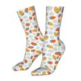 thumbnail image 5 of KLL Floral Strawberr Print Womens Crew Socks Athletic Middle Tube Long Socks Novelty Socks Gifts For Men, 5 of 7