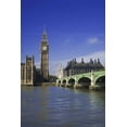 thumbnail image 2 of Flaherty, Dennis 13x18 Black Ornate Wood Framed with Double Matting Museum Art Print Titled - Great Britain, London cityscape of downtown, 2 of 4