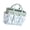 green flower, variant on Open Top Gardening Tote Oxford Cloth with Pockets and Carry Handles for Garden Tools and Art Supplies