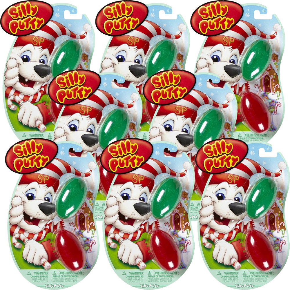 Silly Putty 2 Count, Multipack Of 8