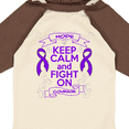 thumbnail image 4 of Inktastic Chiari Malformation Keep Calm Fight on Boys or Girls Long Sleeve Baby Bodysuit, 4 of 5