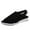 Black, variant on OAVQHLG3B Black Wedge Sandals for Women Summer Ladies Sandals Breathable Elastic Webbing Platform Casual Sandals