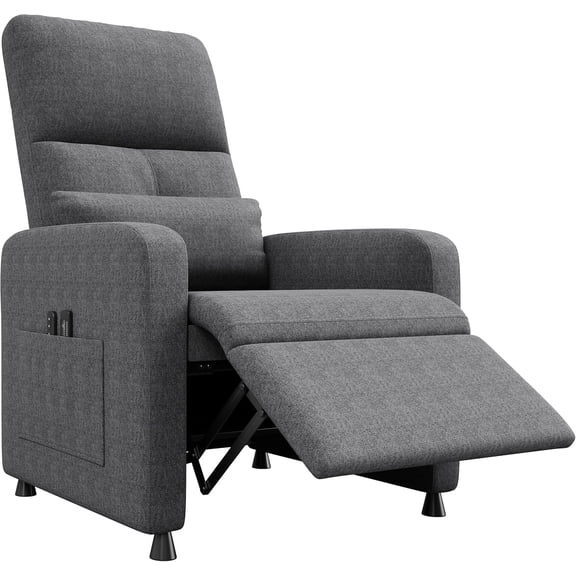 Power Recliner Chair for Adults, Adjustable Electric Recliner Ergonomic Overstuffed Single Sofa