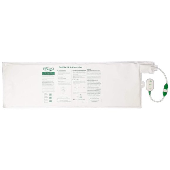 Almohadilla con sensor de cama inalámbrica de repuesto/adicional Smart Caregiver Corporation: 10 x 30 pulgadas Funciona solo con 433-EC y 433-CMU