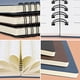 thumbnail image 3 of Diario espiral EUSOAR B5, 3 cuadernos escritura viaje, tapa dura, 7.3"x10.2", 120 páginas, forrados, diario asignatura estudiantes universidad, 3 of 3