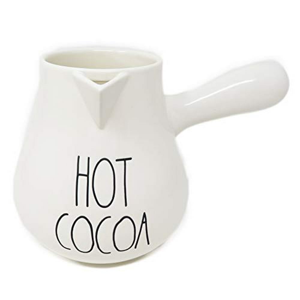 Rae Dunn By Magenta HOT COCOA Ceramic LL Hot Chocolate Pot Walmart