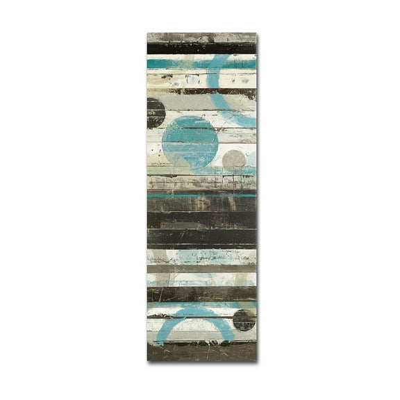 Trademark Fine Art 'Blue Zephyr Panel' Canvas Art by Mike Schick