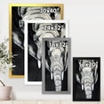 thumbnail image 4 of Designart 'The Close Up Portrait Of An African Elephant' Farmhouse Framed Art Print, 4 of 4