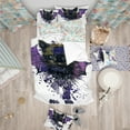 thumbnail image 2 of Designart 'Black Cat with Blue Wings' Modern & Contemporary Duvet Cover Set, 2 of 2