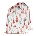 thumbnail image 2 of Christmas Bags Drawstring,Multicolor Christmas Tree Pattern Large Xmas Christmas Gift Bags,Reusable for Xmas and New Year Party Favors and Supplies,27.6" X 19.7", 2 of 6