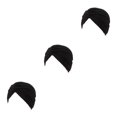 thumbnail image 3 of Turbante musulmán Sonducket Gorras Frente Color Pre-Atado Nudo Sombreros Elástico Plisado negro, 3 of 6