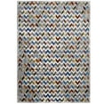 thumbnail image 2 of Modway Gemma Chevron Mosaic 8x10 Area Rug in Multicolored, 2 of 7
