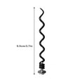 thumbnail image 4 of Yuarrent Reemplazo de acero inoxidable Sacacorchos Espiral Gusano Recubrimiento Rodamiento pequeño Utensilio Bar Herramienta Tornillo Barra de herramientas, 4 of 6