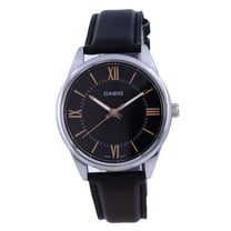 Casio Black Dial Stainless Steel Analog Quartz MTP-V005L-1B5 MTPV005L-1 Men's Watch