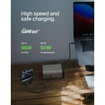 thumbnail image 3 of Belkin USB-C Hub, 11-in-1 Pro GaN Dock 150W, Multi-Port Docking Station w/USB-C, USB-A, Ethernet, SD, MicroSD, 3.5mm Port, 4K HDMI Ports for Triple Monitor Display - Compatible w/MacBook Pro & More, 3 of 9