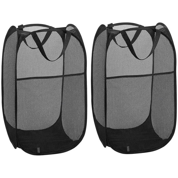 2PCS Mesh Laundry Hamper,Collapsible Laundry Baskets,75L Large - Foto 9