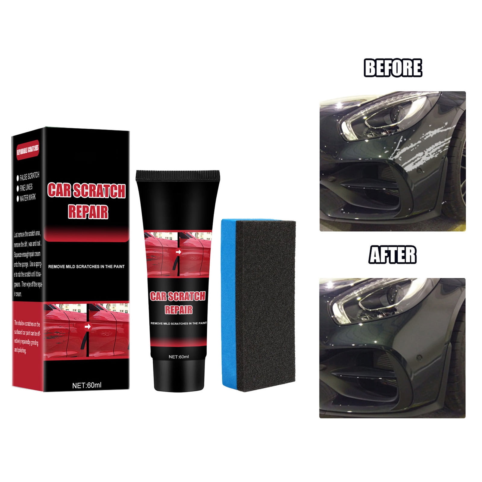 CLZOUD Car Detail Spray Scratch Removal Wax Paint Surface and Maintenance  Old Car to Remove Oxide Layer 50ml