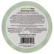 Green Tea Face Cleansing Butter by mCaffeine for Unisex - 3.5 oz Cleanser
