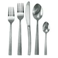 thumbnail image 2 of MegaChef Baily 20 Piece Flatware Utensil Set, Stainless Steel Silverware Metal Service for 4 in Silver, 2 of 7