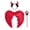 Red-Kids, variant on RUINIXCW Halloween Devil Wings Costume For Women Kids Red Angel Wings Devil Horns Pitchfork Birthday Cosplay Party Dress Up Prop Accessories