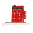thumbnail image 2 of Tarjeta Adaptadora con Destornillador Cable 2 Puerto M.2 B licencia Base Herramientas shamjiam Tarjeta adaptadora PCIe a NGFF, 2 of 7
