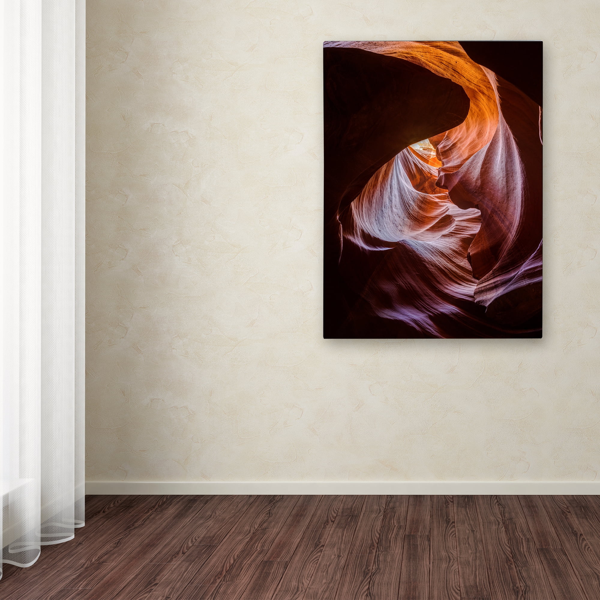 Trademark Fine Art 'Heart Of Fire' Canvas Art by Sandipan Biswas