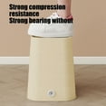 thumbnail image 6 of AuroraX 2.6 Gallon Kitchen Trash Can Stylish Small Yellow Rectangle Garbage Can Minimalist Plastic Garbage Bin for Kitchen Bedroom Bathroom, 6 of 7