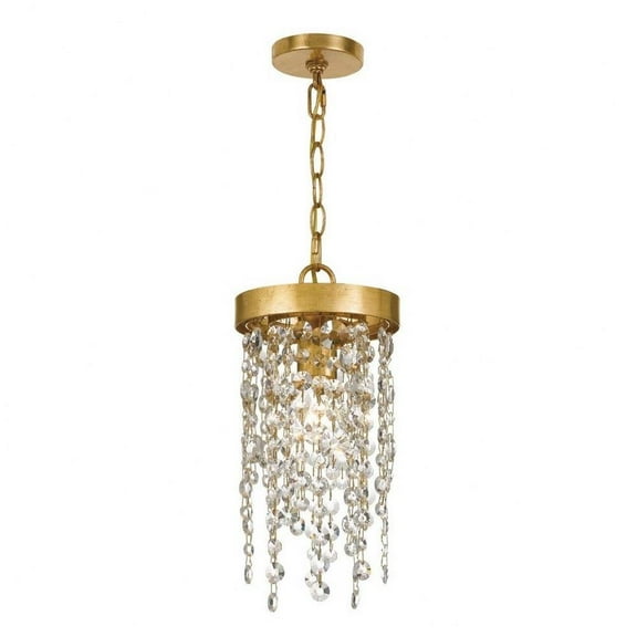 One Light Pendant in Classic Style 7 inches Wide By 14 inches High Bailey Street Home 49-Bel-3132035