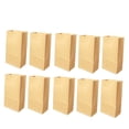 thumbnail image 4 of UPGRATOR Kraft Paper Bags 100Set Light Yellow Flat Bottom Expandable Side for Flat Paper Bags General Consumers Storage, 4 of 8