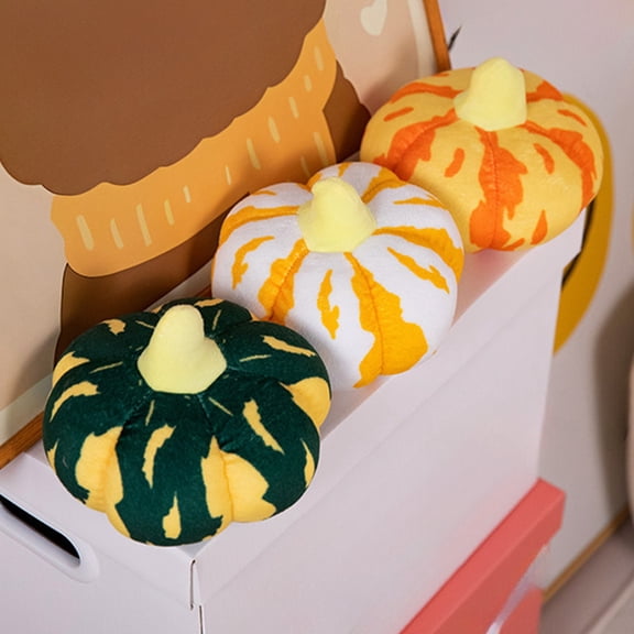 Boovnll Pumpkin Pillow, Fall Artificial Velvet Fleece Pumpkin Decor Throw Pillows Pumpkin Pillows for Bedroom, Sofa, Couch, Thanksgiving/Halloween Fall Decor, Fall Decorations for Home