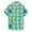 hgg435-Multicolor, variant on Yaoyar Men's Easter Holiday Print Short Sleeve Button Down Lapel Shirt,Spring Summer Style Breathable Tee Seaside Beach Shirt