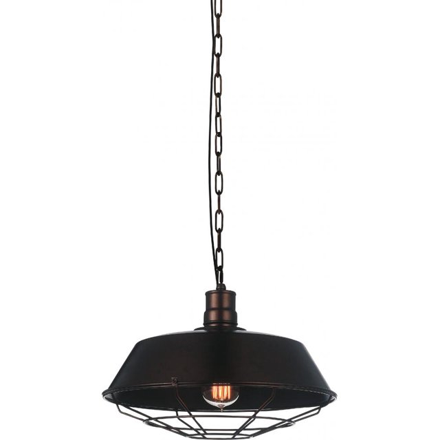 CWI Lighting 1 Mini Pendentif Lumineux avec Finition Chocolat