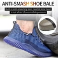 thumbnail image 3 of Safety Shoes Trainers Mens Women Lightweight Breathable Work Shoes Steel Toe Caps Sneakers, 3 of 4